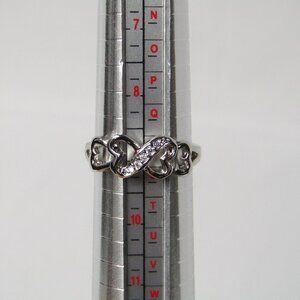 Cubic Zirconia | Stainless Steel | Ring | Size 9 | Women's | New